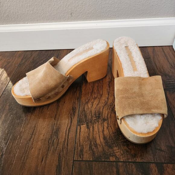 Veronica Beard Shoes - Veronica Beard Brown Mule/Clog
